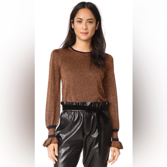 Bronze sparkle top - Picture 1 of 6